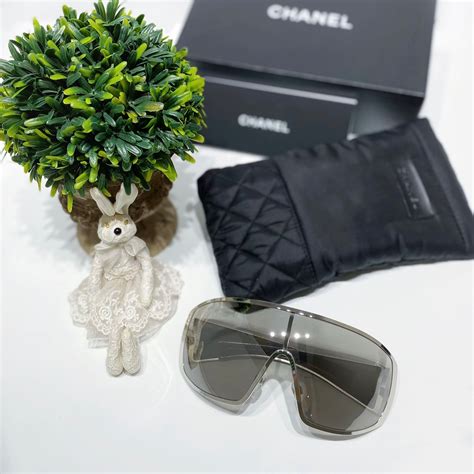 chanel shield runway sunglasses fake|Shield Sunglasses .